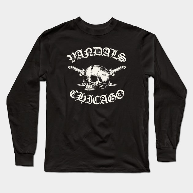 Vandals Chicago Long Sleeve T-Shirt by Melonseta